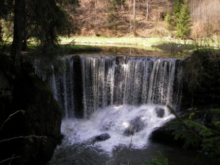 Der Wasserfall - nur 15 Minuten entfernt!