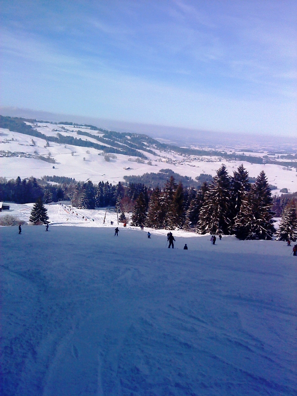 Beste Bedingungen auf den Skipisten in der Umgebung